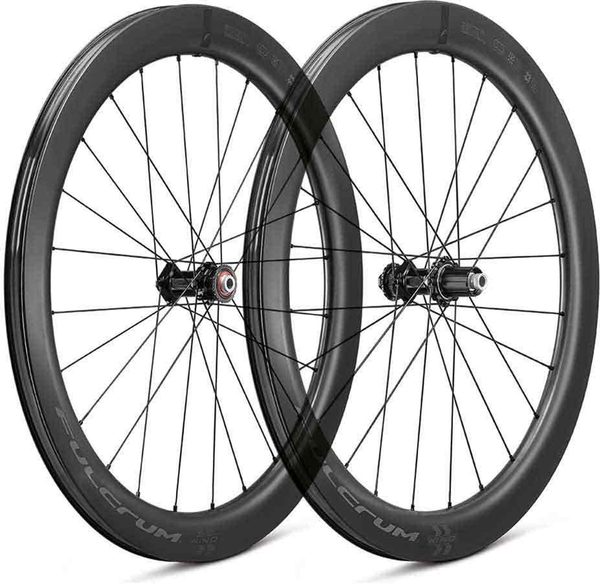 Fulcrum Wind 57 Db 2wf C23 Disc Tubeless Racefiets Wielset Zilver 12 x 100 / 12 x 142 mm / Campagnolo