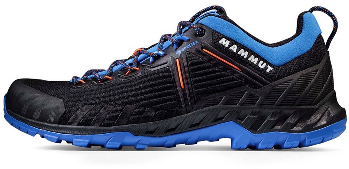 Mammut Alnasca Knit Iii Low Goretex Approachschoenen Man Zwart