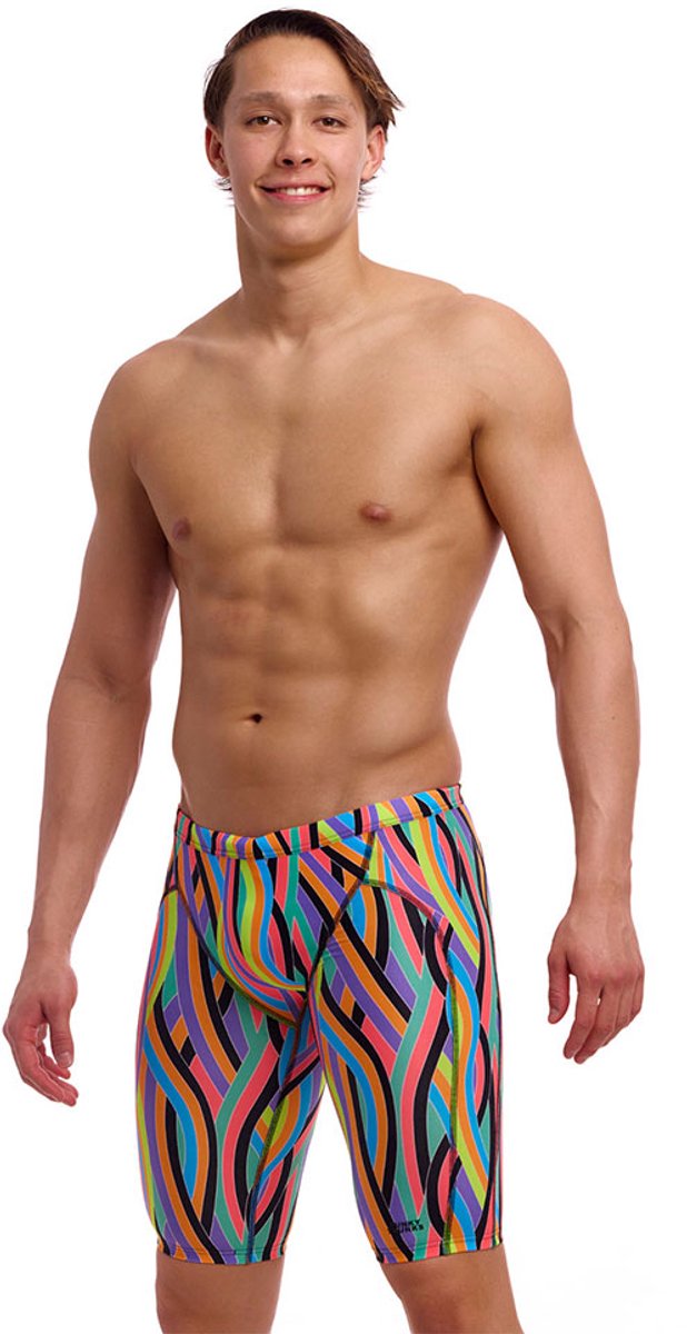 Funky Trunks Training Jammer Veelkleurig AUS 38 Man