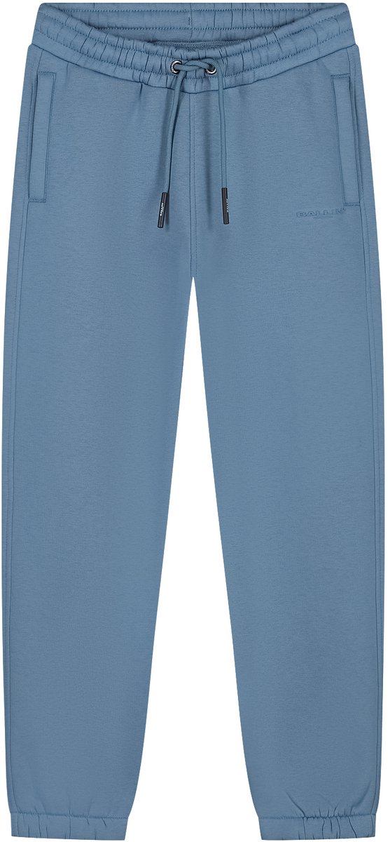 Ballin Amsterdam - Jongens Regular fit Pants Sweat - Mid Blue Grey - Maat 10