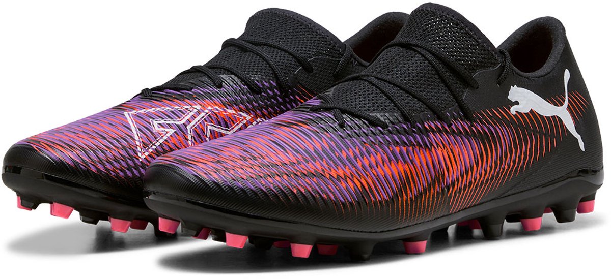 Puma Future 8 Match Low Mg Voetbalschoenen Zwart EU 45