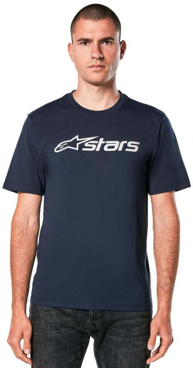 Alpinestars Blaze 2.0 T-shirt Met Korte Mouwen Blauw M Man