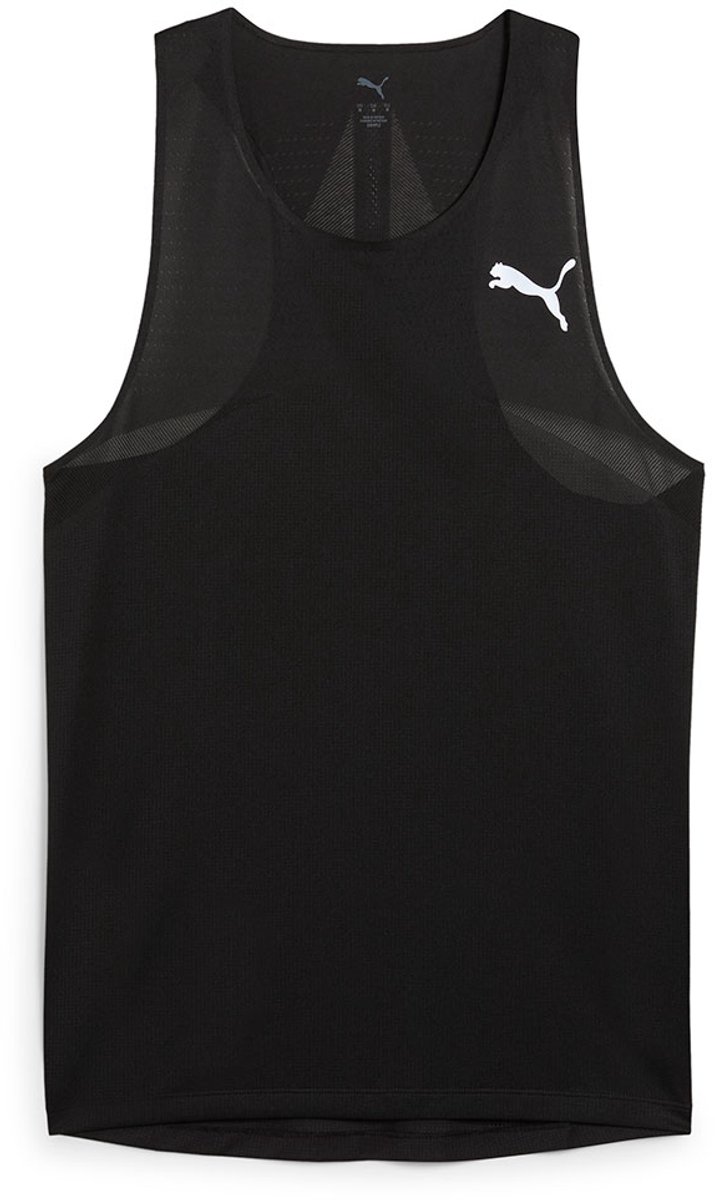 Puma Raceday Ultraspun Mouwloos T-shirt Man Zwart