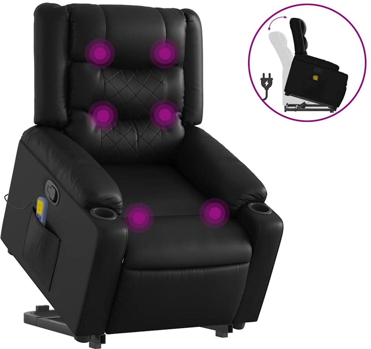 vidaXL Sta-op-massagestoel Verstelbaar (EAN: 8364371494977)