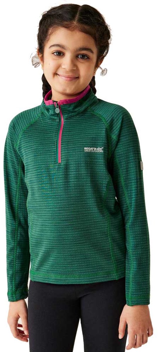 Regatta Berley Fleece Met Halve Rits 11-12 Years Roze