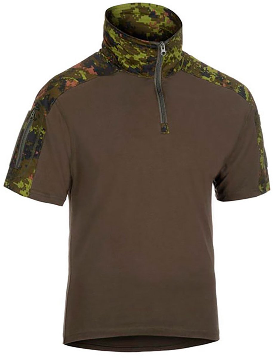 Invadergear Combat T-shirt Met Korte Mouwen Groen XL