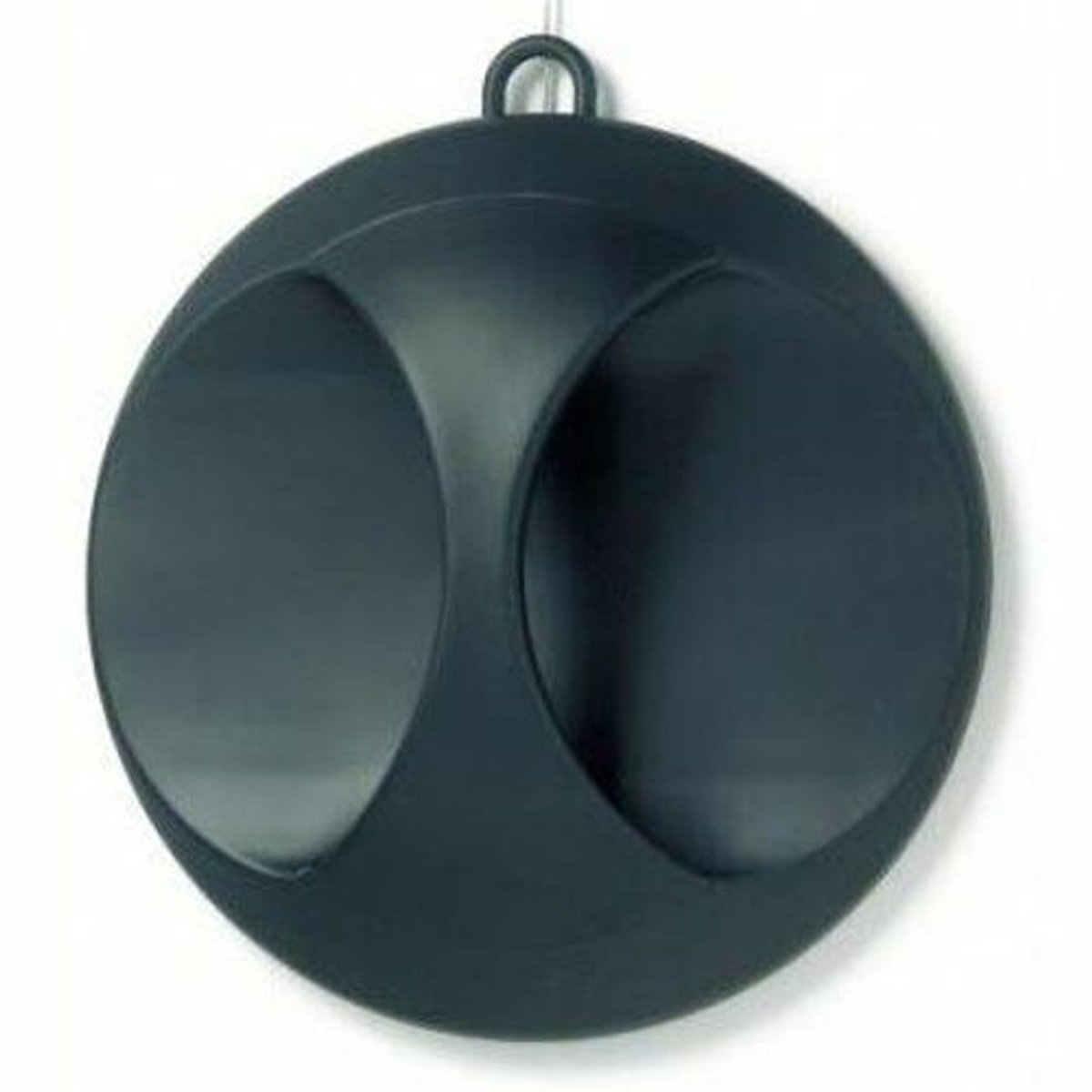 Comair Elegant Handspiegel Mat Zwart 25cm