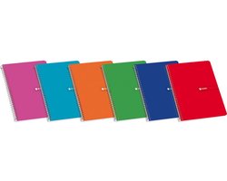 Schrift ENRI Multicolour Zacht deksel 80 Lakens Din A4 (10 Stuks)