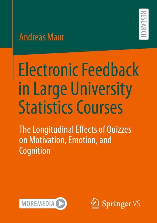 Electronic Feedback in Large University Statistics Courses - cover