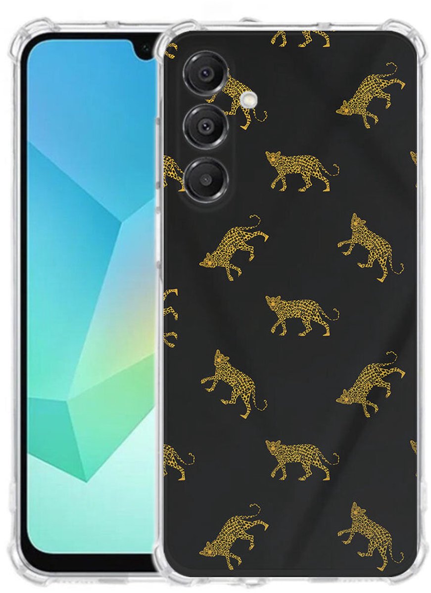 TPU Telefoonhoesje Samsung Galaxy A17 - Leopards schokabsorberende backcover