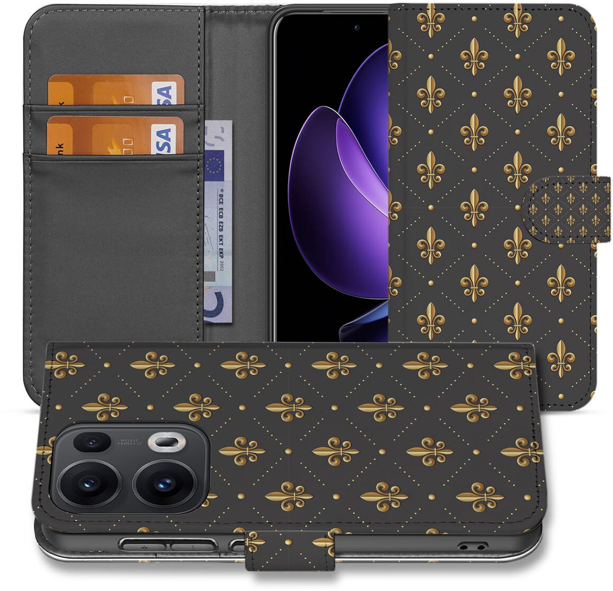 OPPO Reno 13 Pro Telefoon Hoesje Franse Lelie