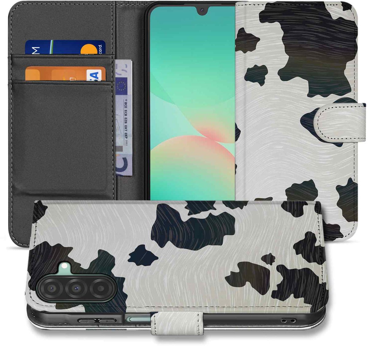 Samsung Galaxy A26 Koeienvlekken Book Case