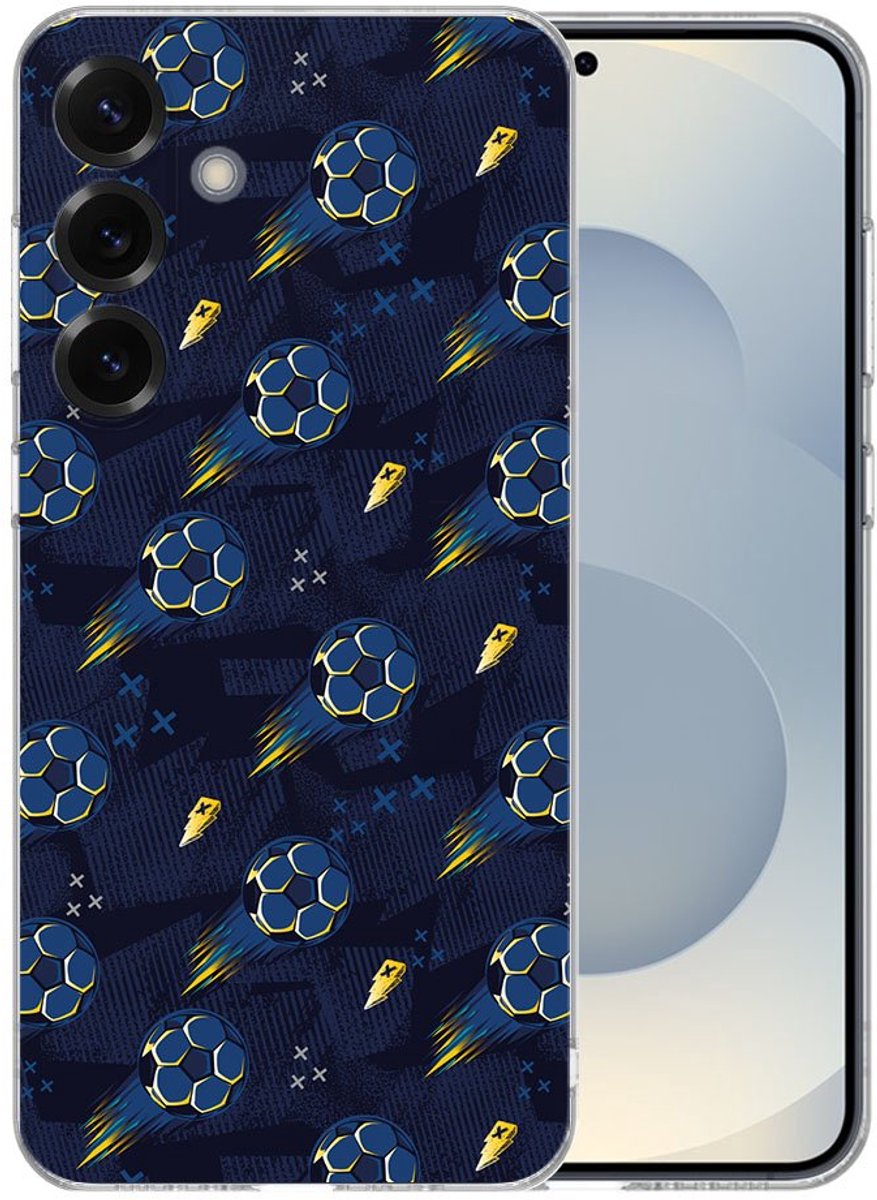 TPU Hoesje Samsung Galaxy S25 Plus - Voetbal Backcover