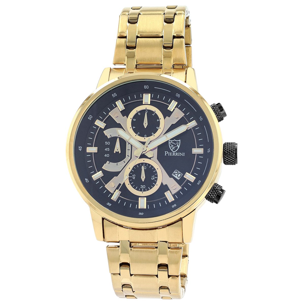 Pierrini - Heren Horloge 2800123 - Goud