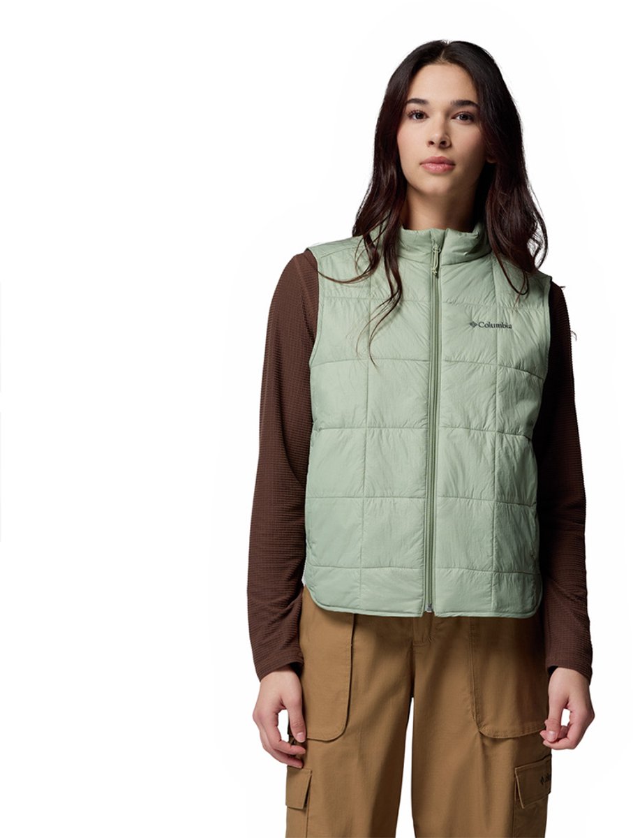 Columbia Sienna Hill™ Quilted Vest XL Vrouw Safari