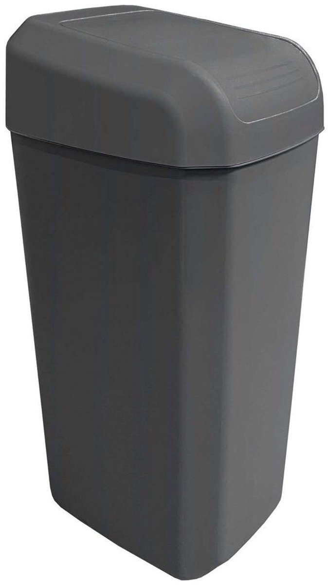 Denox Troya 45l Prullenbak Zwart