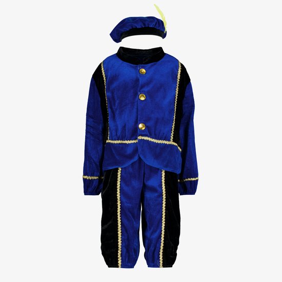 Pietenpak kind blauw - Maat 110/116