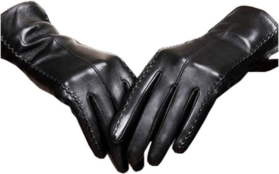 Generisch Dames Plus met gesp en warme winterhandschoenen voor