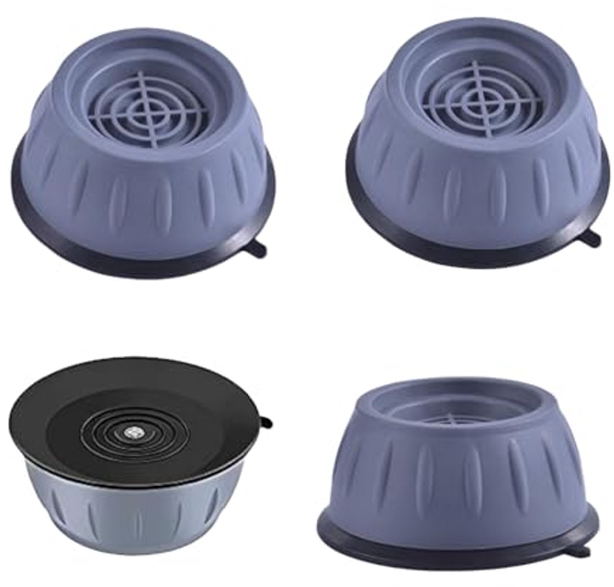 Geluidsreducerende Rubber Pads voor Wasmachine met Antislip en Anti-Trillingen