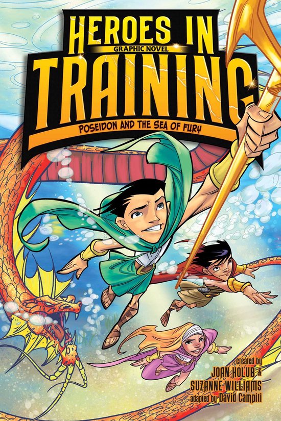 Heroes in Training Graphic Novel - Poseidon and the Sea of F ... - cover
