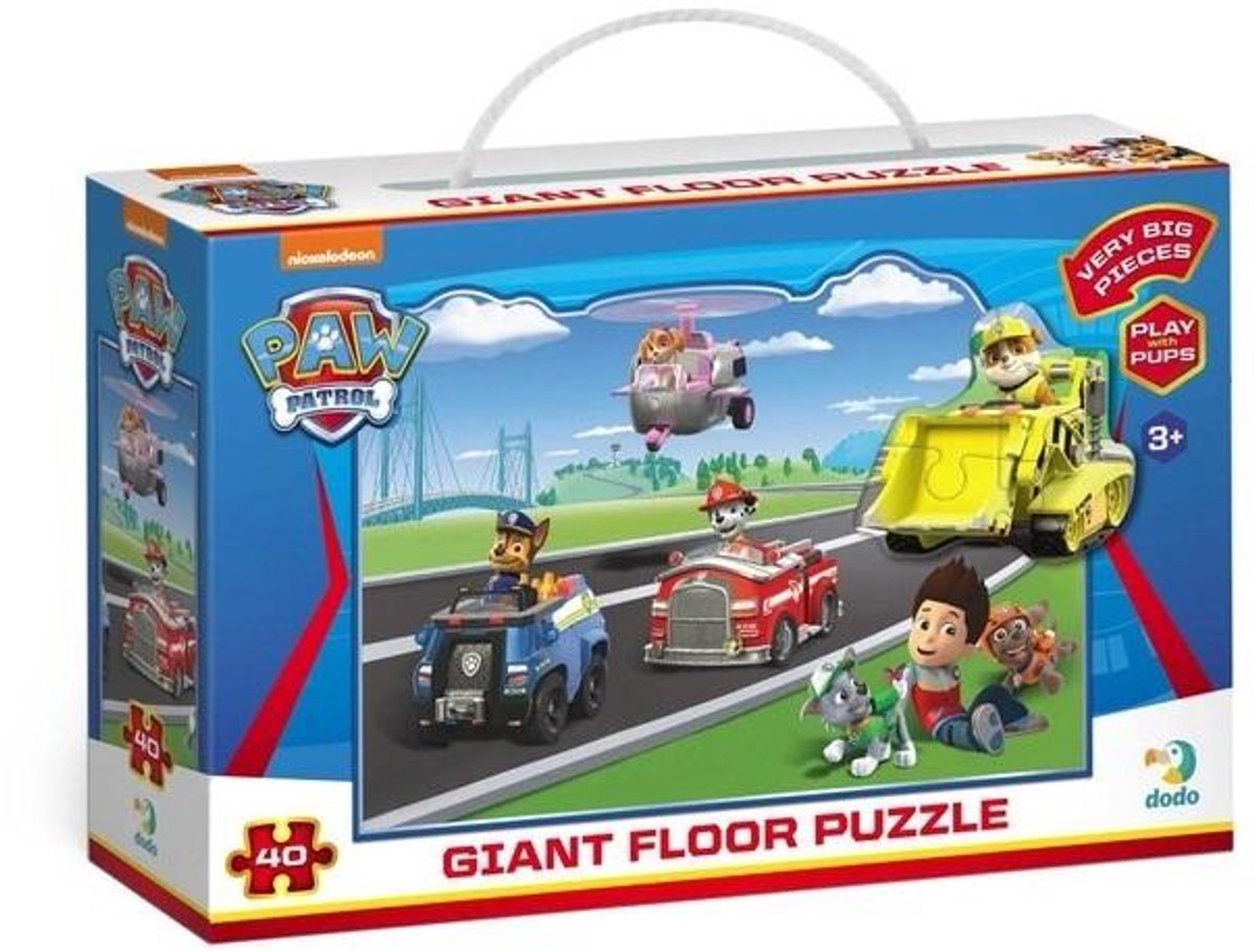 Puzzle 40 Giant floor Psi Patrol - Puzzel 40 Giant floor Psi Patrol
