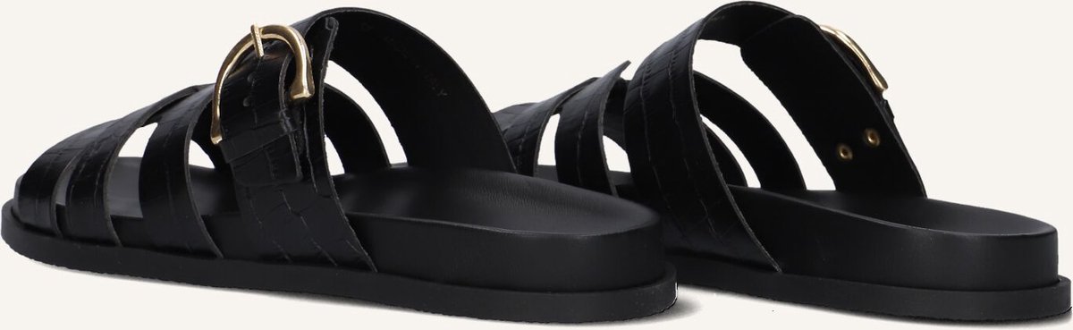 Notre-V 227105 Slippers - Dames - Zwart - Maat 37