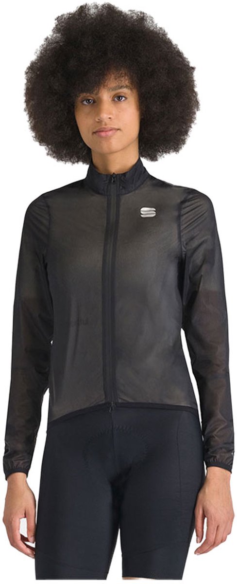 Sportful Aqua Light fietsjas lange mouwen dames BLACK - Vrouwen - maat M