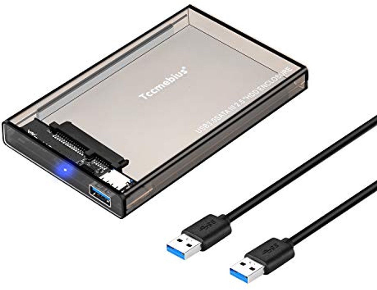 Extern Harde Schijf Behuizing - USB 3.0 naar SATA voor 2,5 Inch HDD/SSD tot 6TB