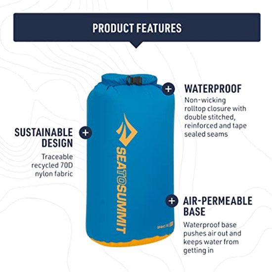 Compressiezak Roll-Top - 5 Liter - Lichtgewicht en Waterdicht voor Avontuurlijke Activiteiten — afbeelding 3