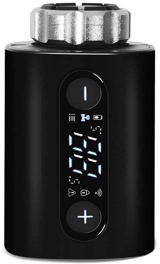 UNITEC Slimme radiatorthermostaatuitbreiding met LCD scherm, compatibel