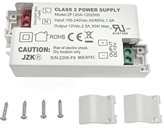 Foto: Led transformator 12v 2 5a 30w voor verlichting ac 100 240v