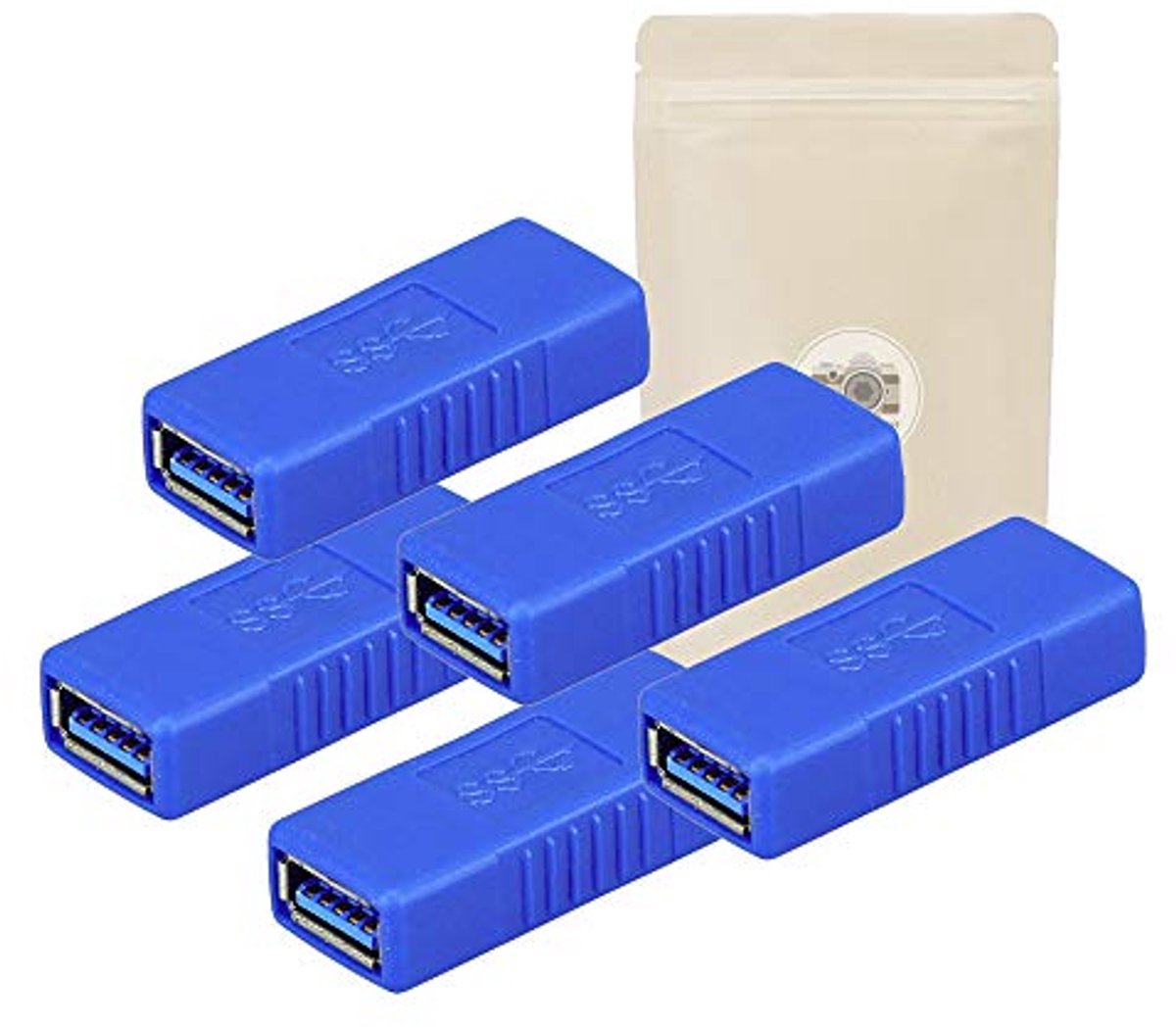 USB 3.0 Vrouwelijke Koppeling voor Verlenging Adapter - Type A Verlengkabel