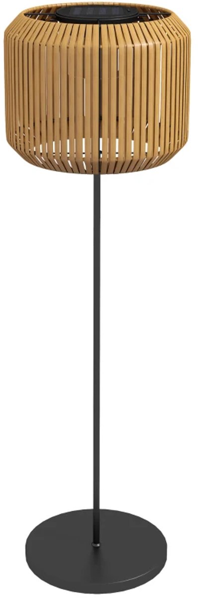 Rotan Buitenlamp - Solar Tuinlantaarn - Automatische Inschakeling -LED - Buitenlamp - Sola