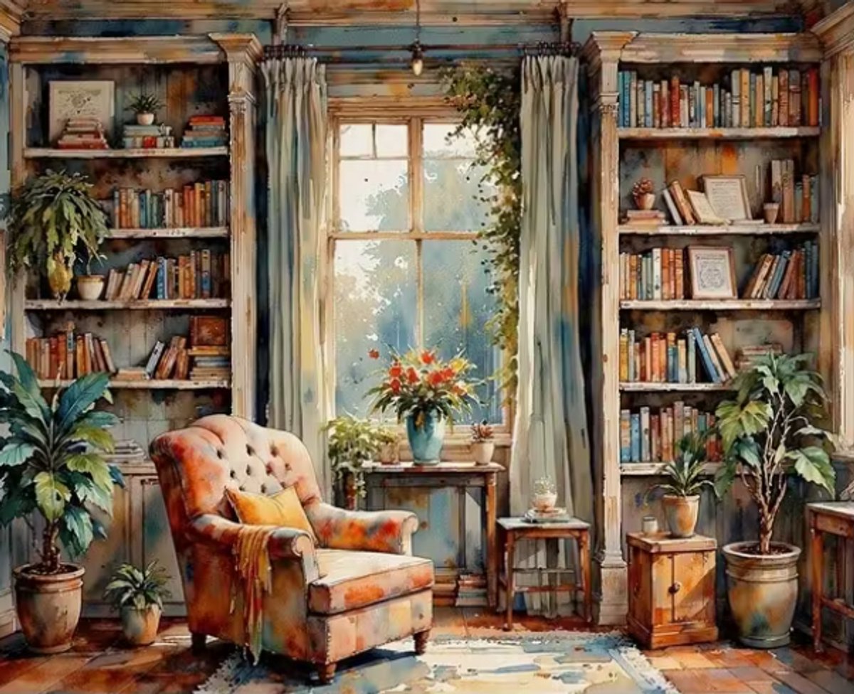 Paint by numbers Volwassenen– schilderen op nummer – Creatieve hobby - Ontspanning Thuis - Cadeau idee - Compleet pakket - DIY decoratie - Boeken - Rent a Cabin