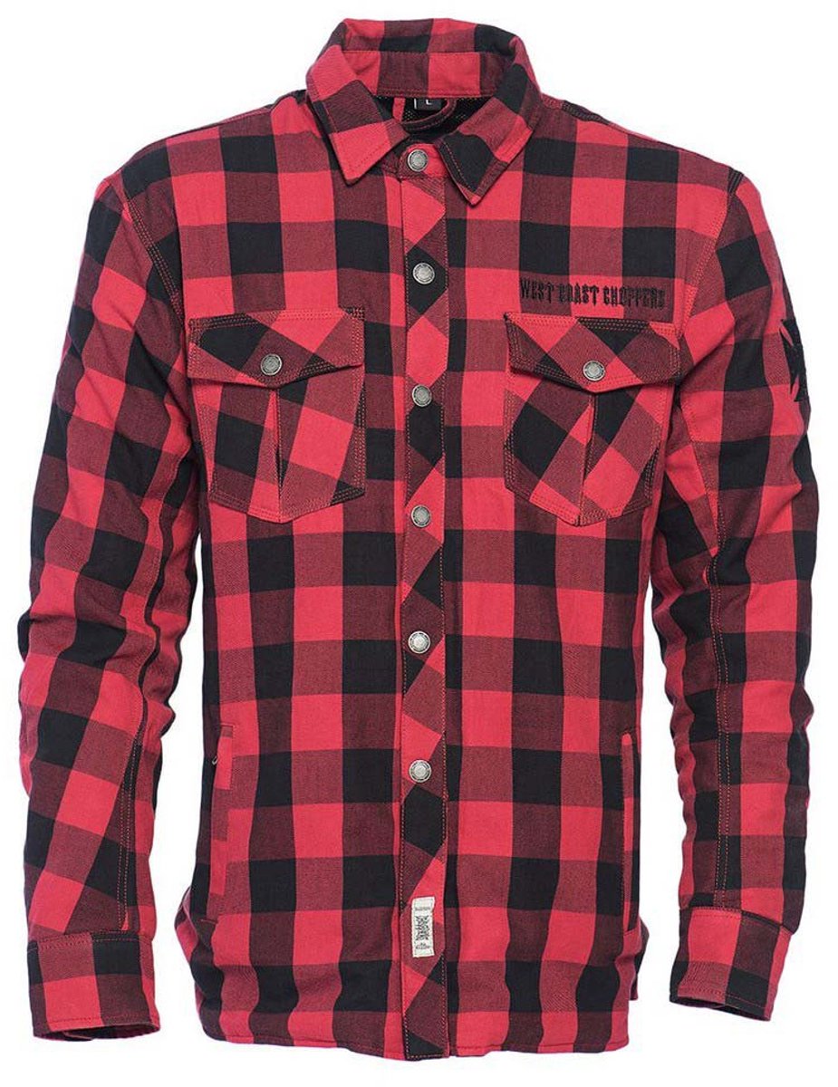 West Coast Choppers Motorrad Hemd Dominator Red-3XL