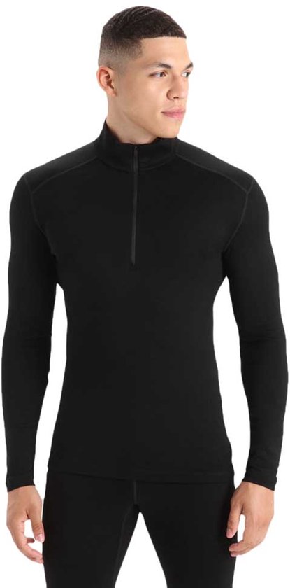 Merino 260 Tech LS Half Zip Pully Heren Black M