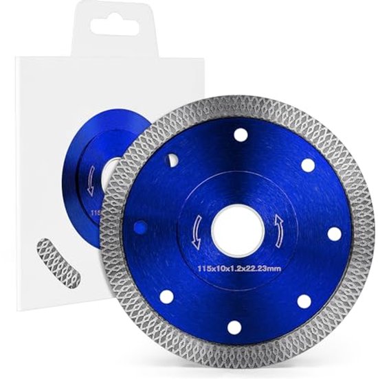 Diamantdoorslijpschijf - Extra Dun - Met Lasersnede - Diameter 115 Tot 350 Mm Verschillende Segmenthoogtes  65541844300x 19940