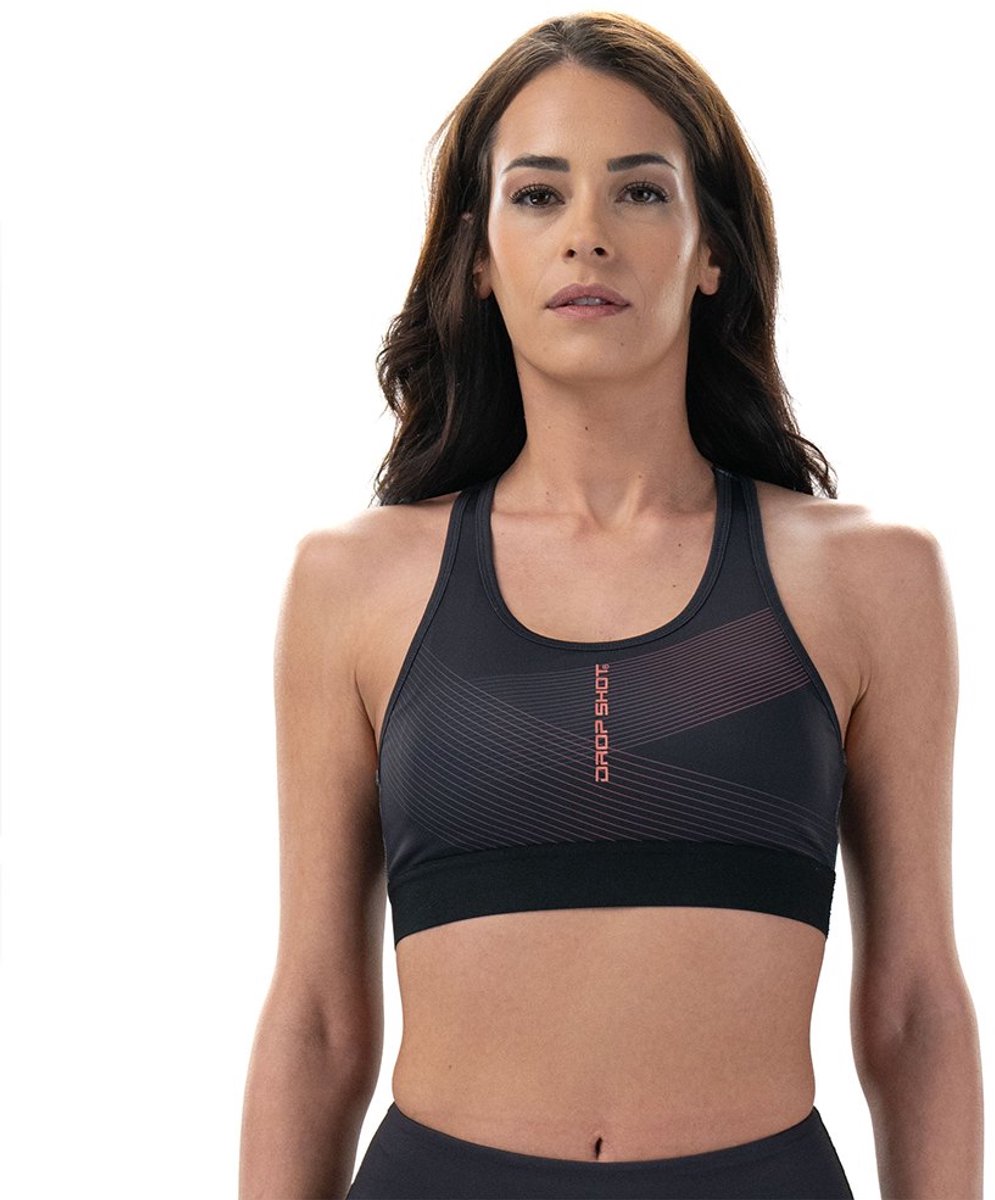 Drop Shot Andra Sport-top Zwart L Vrouw