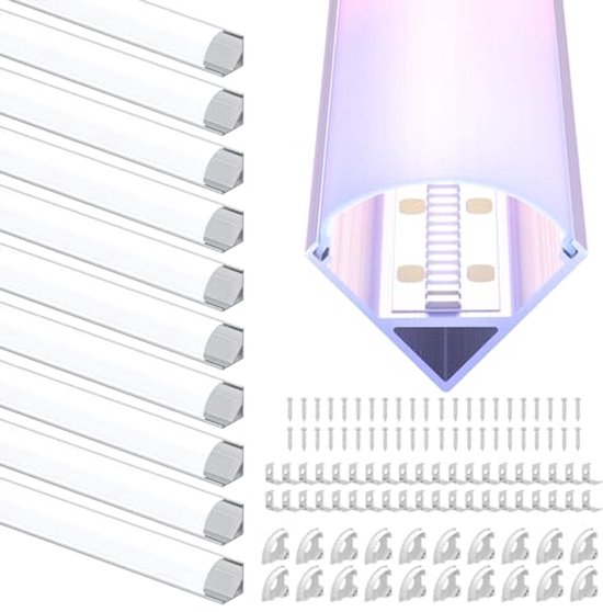 Evotrade Mini Einbaukanal für LED-Streifen