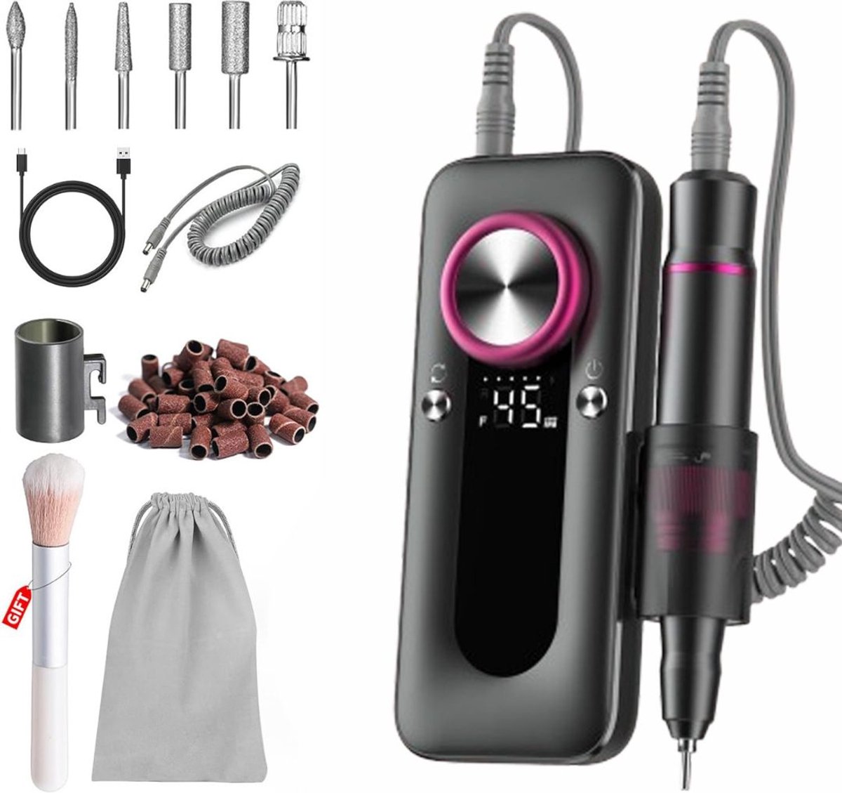 DailySupplies® Elektrische Nagelvijl - Nagelfrees