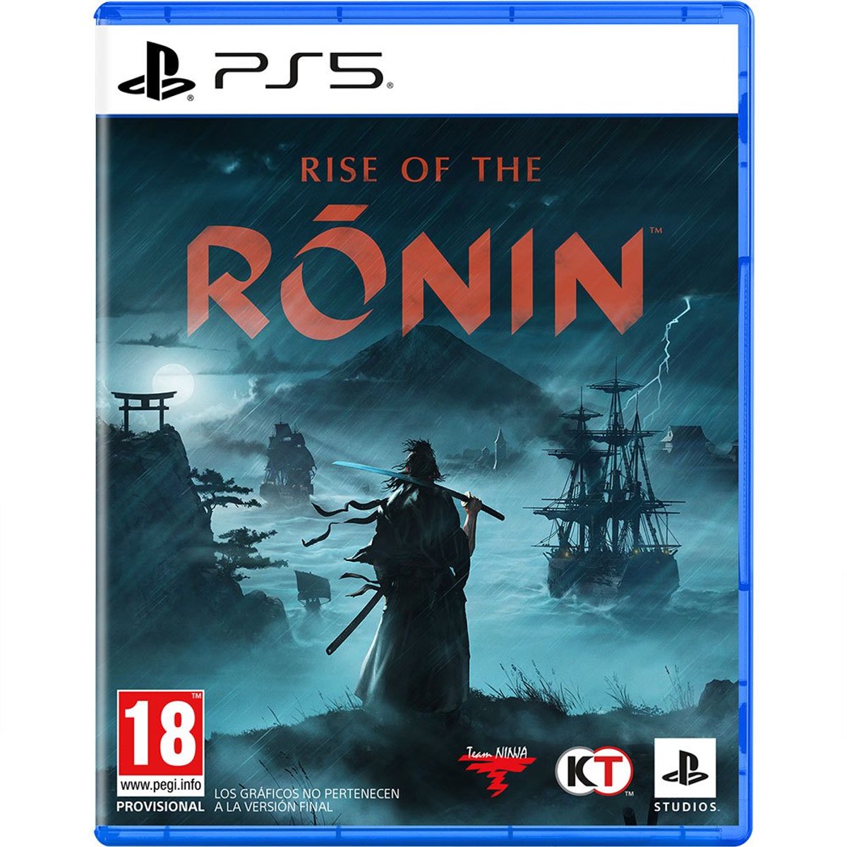 Playstation Games Ps5 Rise Of The Ronin Transparant PAL