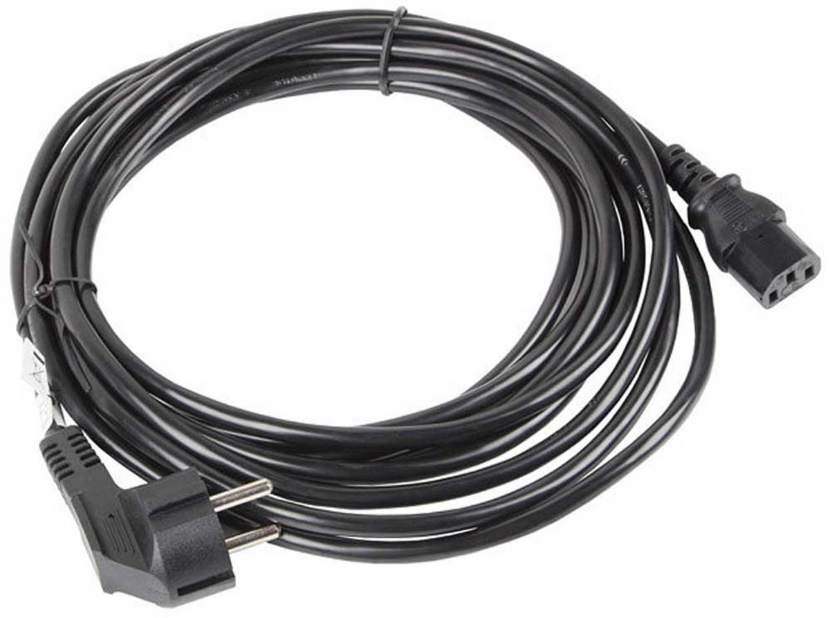 Lanberg Cee 7/7 Naar Iec 320 C13 10M Vde-Voedingskabel Voor Laadstation
