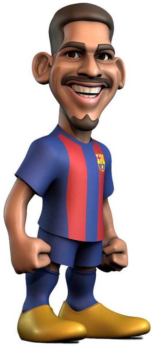 Minix Araujo Fc Barcelona Figuur 12 Cm Blauw Kinderen