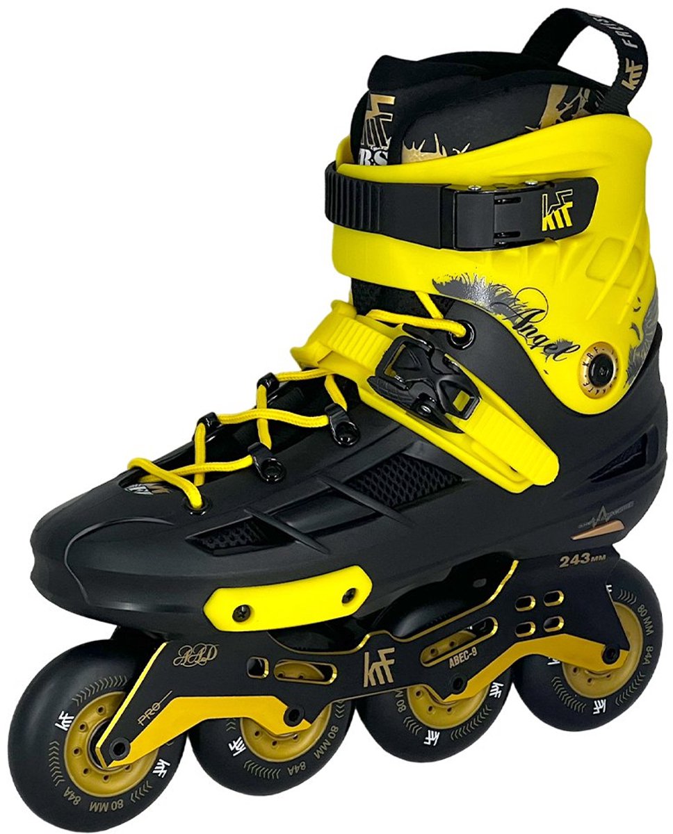 Krf Angel 4×80 Inline Skates Geel EU 39 Man,Vrouw Krf Angel 4×80 Inline Skates Geel EU 39 Man,Vrouw