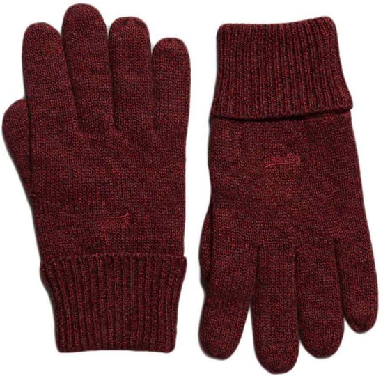 Superdry Vintage Logo Handschoenen Rood Man