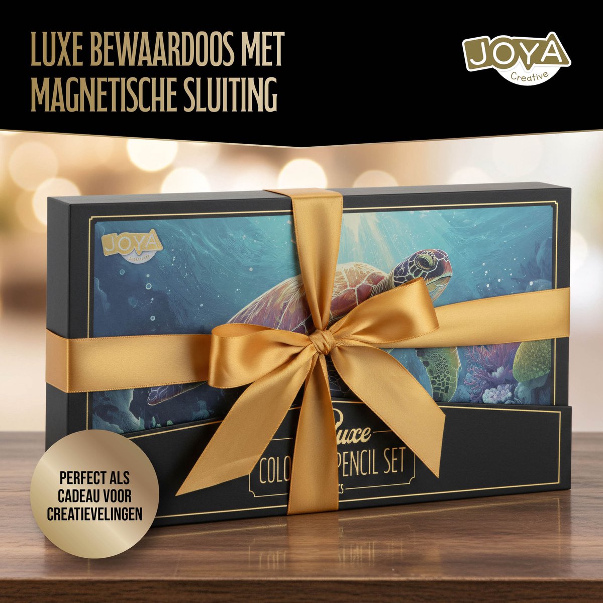 Professionele Kleurpotloden Set - 120 Stuks - Tekenset voor Volwassenen en Kinderen - in Luxe Opbergdoos met magneetsluiting - Joya Creative — afbeelding 7
