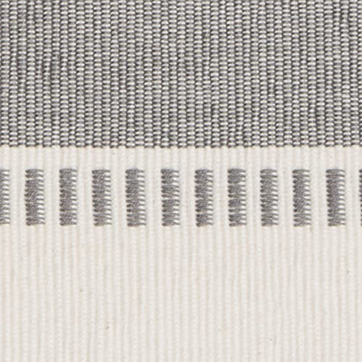 Geweven Tafelloper van Katoen in Cool Gray – 13x108 cm