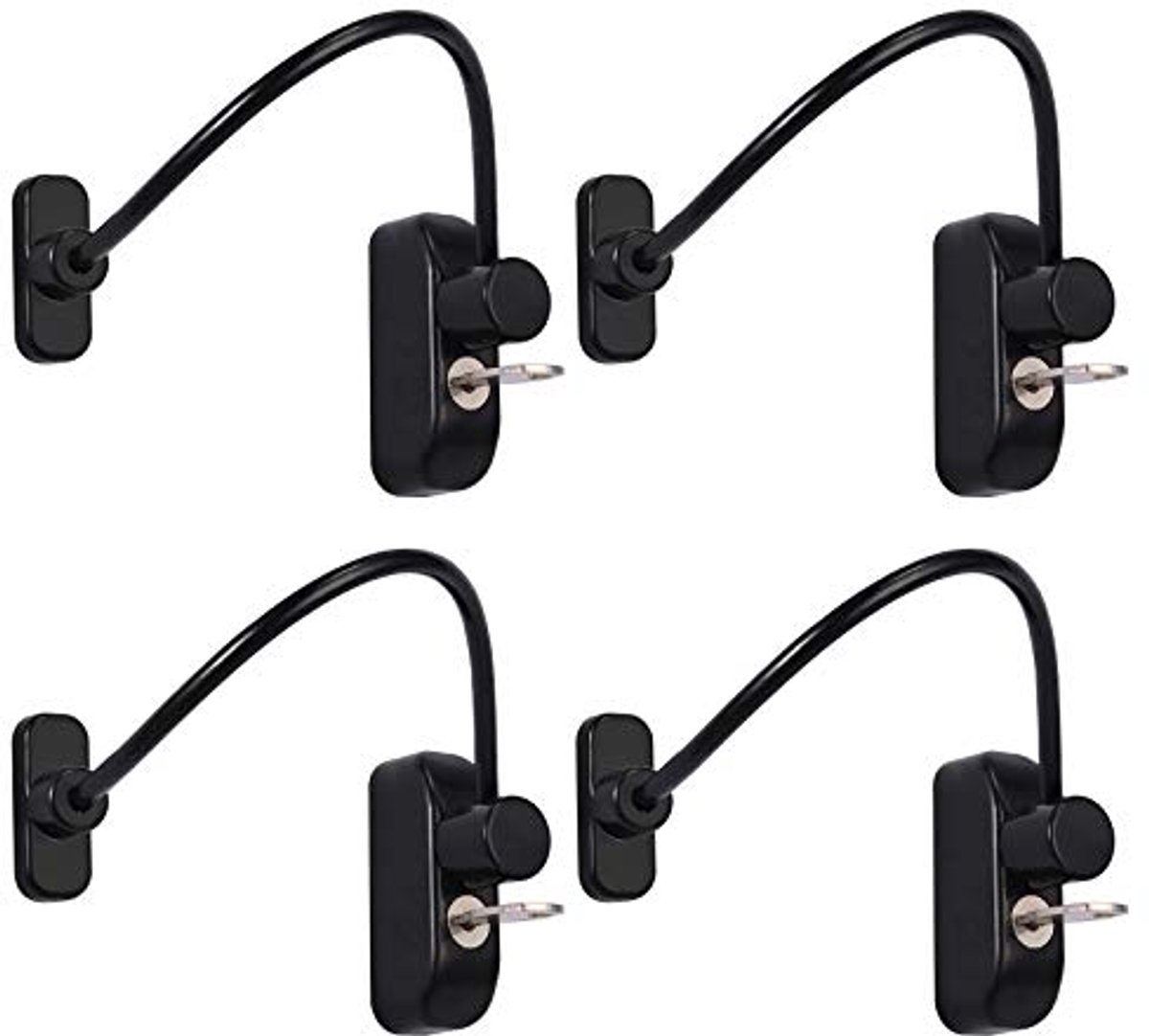 Raam Restrictor Sloten 4PCS voor Kindveiligheid