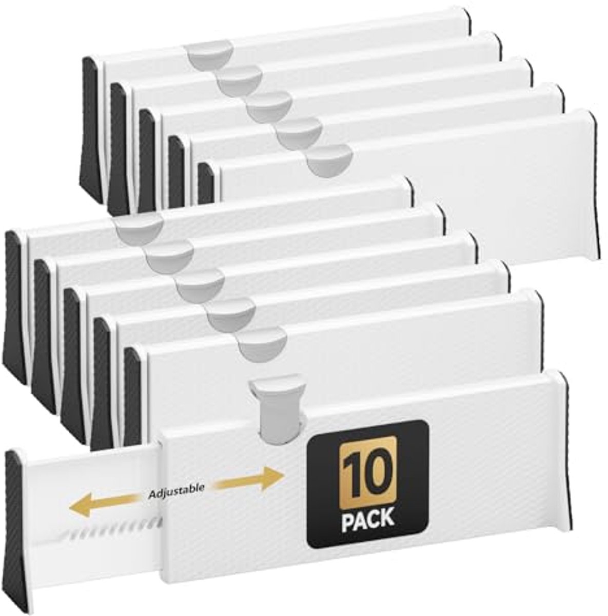 Ladeverdelers Organizer 10 Stuks - Verstelbare Scheiders voor Multifunctioneel Gebruik
