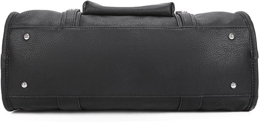 Gallantry® - Sac femme - Sac d'école - Sac de travail - Sac bandoulière - Sac à main - Cabas - Sac week-end - Zwart